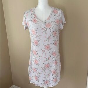 Shabby Chic nightgown Pink Rose Floral